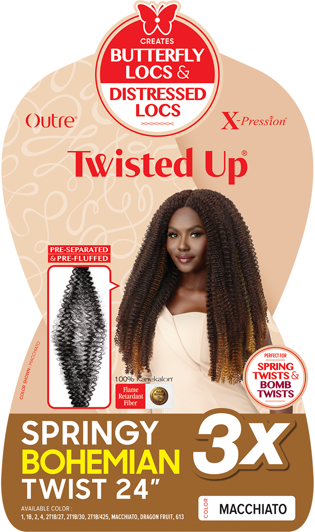 Outre Springy Afro Twist 3x