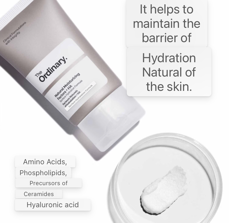 THE ORDINARY NATURAL MOISTURIZING FACTORS + HA 100ml