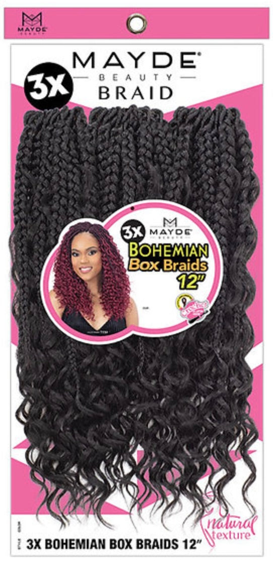 Bohemian Braids 2 Pack Bundle 3x 12'