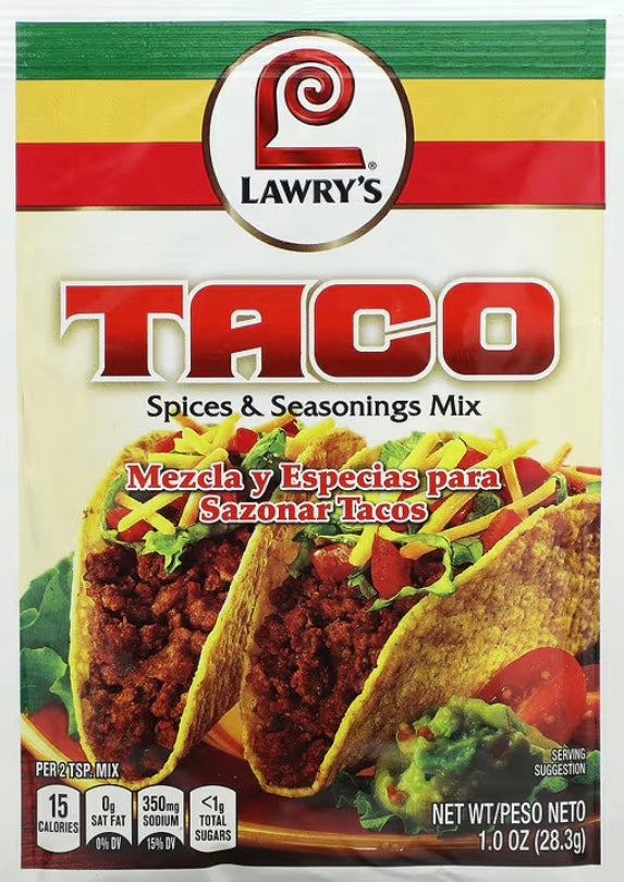 Lawry's, Taco, Spices & Seasonings Mix