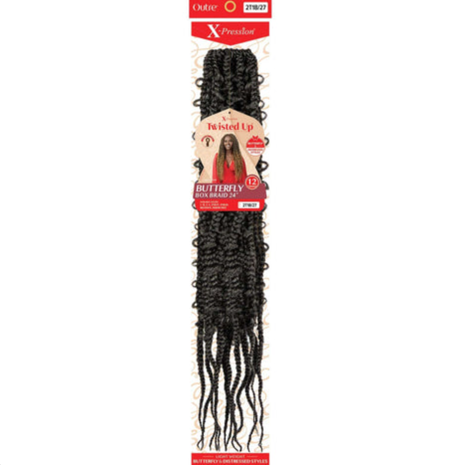 Outre Twisted Up – Butterfly Box Braid 24″