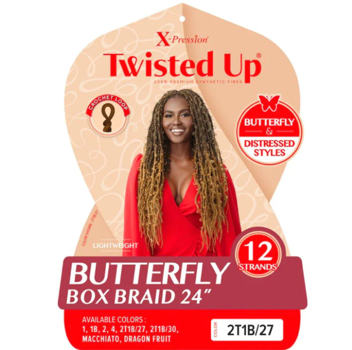 Outre Twisted Up – Butterfly Box Braid 24″