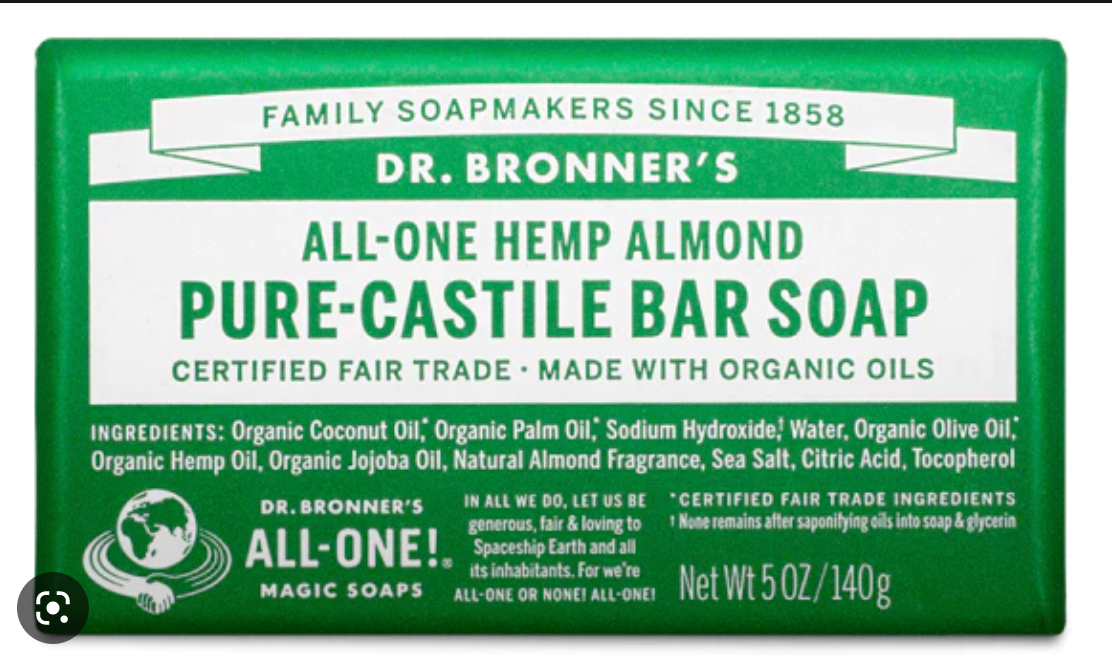 Pure Castile Bar Soap